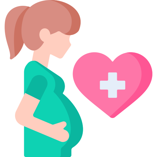 Illustration of pregnant women being cared for. centering pregnancy®