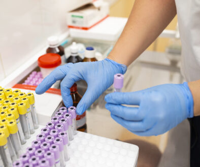 A Laboratory Employee Works At The Best OBGYN With In-House Lab Testing