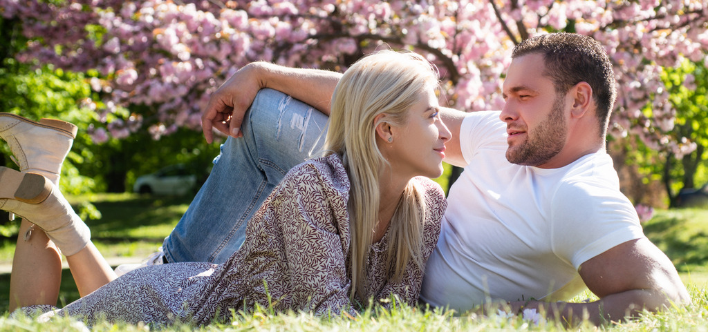 A Happy Couple In Love Shows She’s Ready for Intimacy After Endometrial Ablation